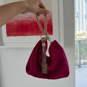 Jimmy Choo Callie Suede Clutch